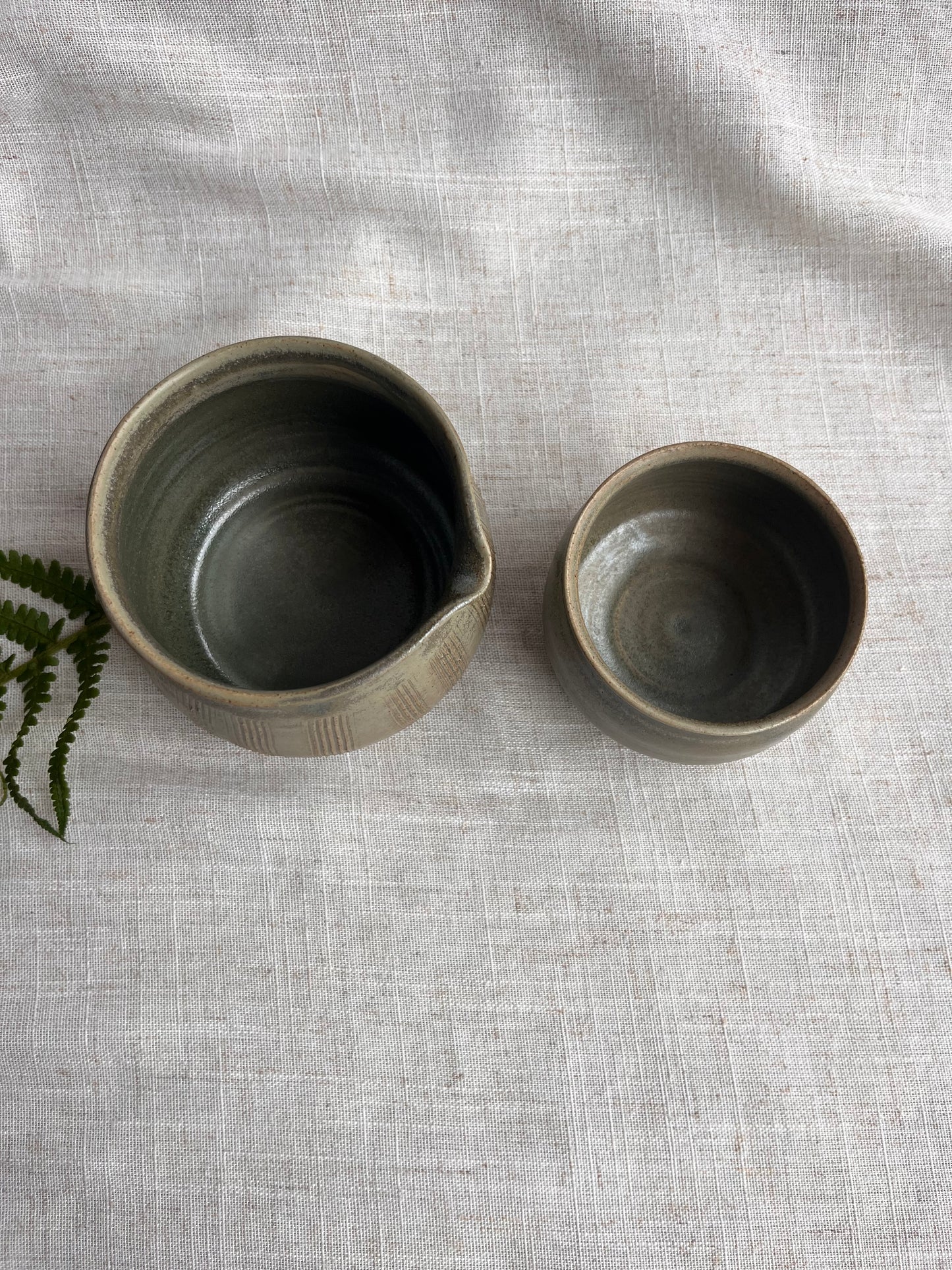 Forest Handmade Ceramic Matcha Tea Set
