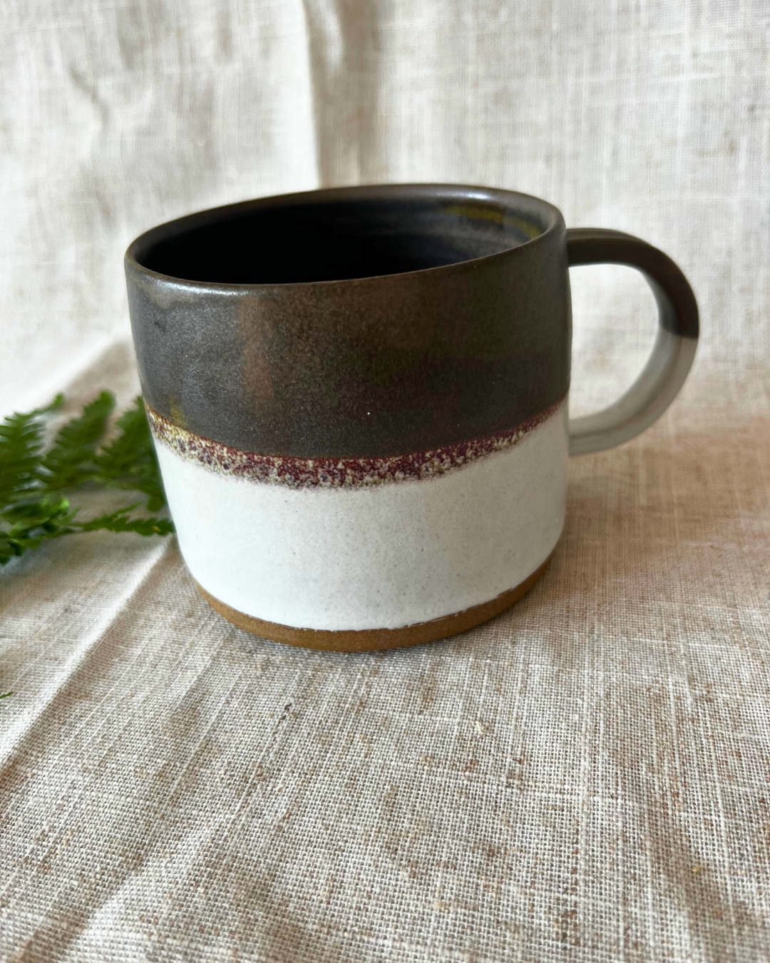 Handmade Forest Chestnut Ceramic Mug
