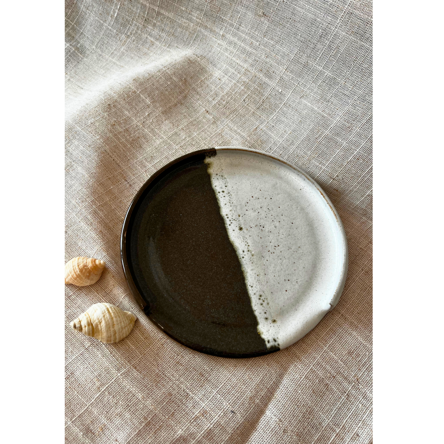 Handmade Ceramic Spoon Rest, Ceramic utensil rest, Coastal Kitchen Decor, UK Made