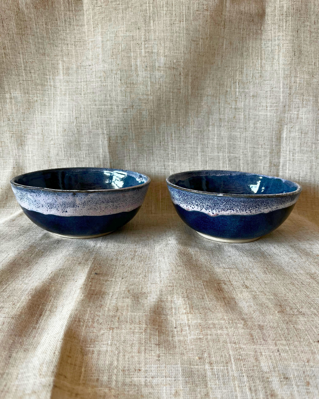 Handmade Ceramic Bowls, Coastal Kitchen, Made in the UK