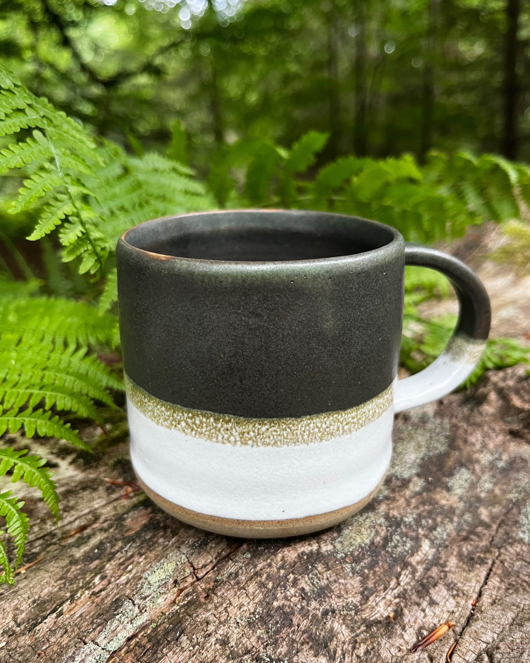 Handmade Forest Beech Ceramic Mug