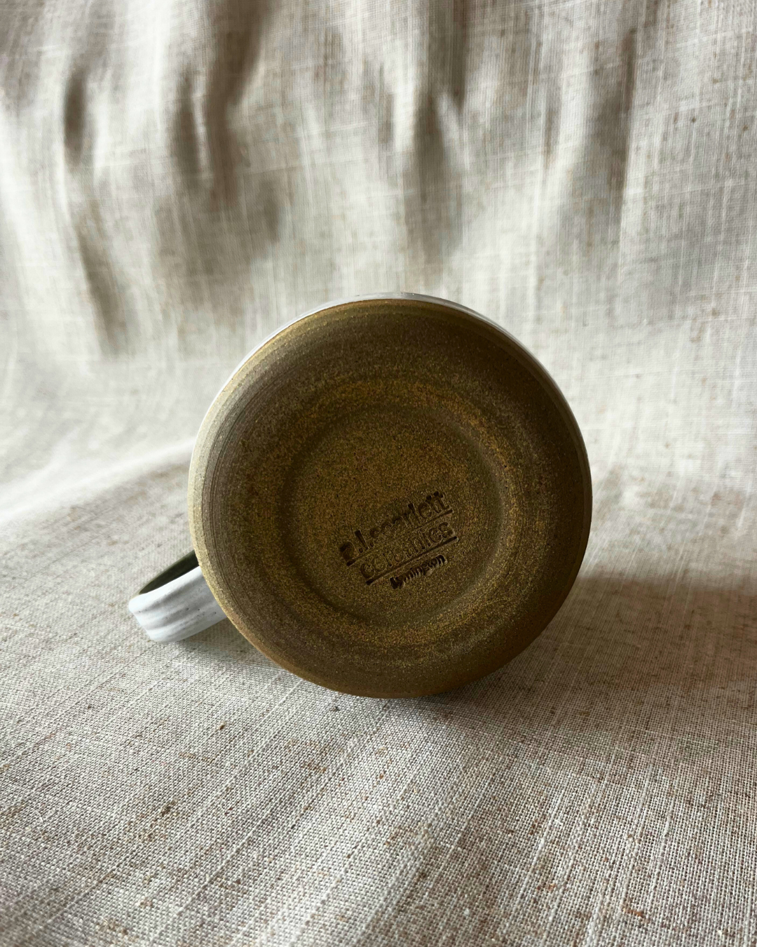 Handmade Forest Morning Dew Ceramic Mug