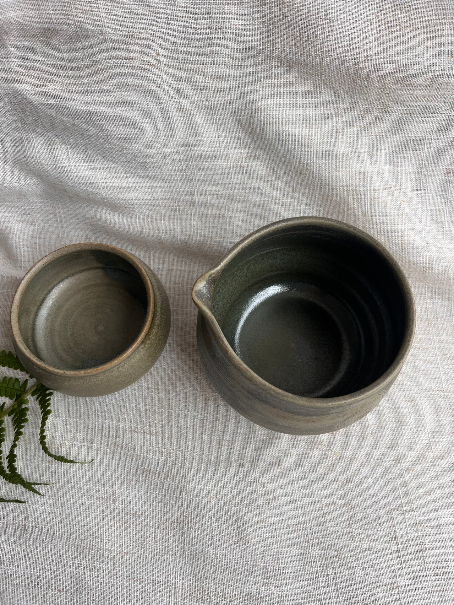 Forest Handmade Ceramic Matcha Tea Set