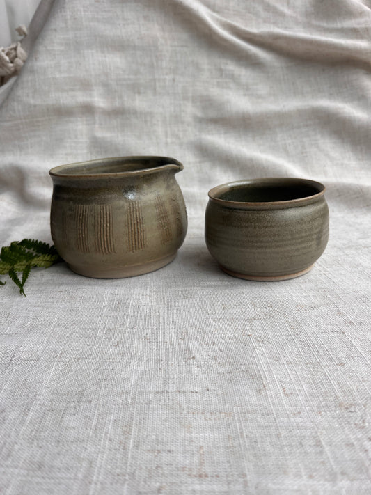Forest Handmade Ceramic Matcha Tea Set