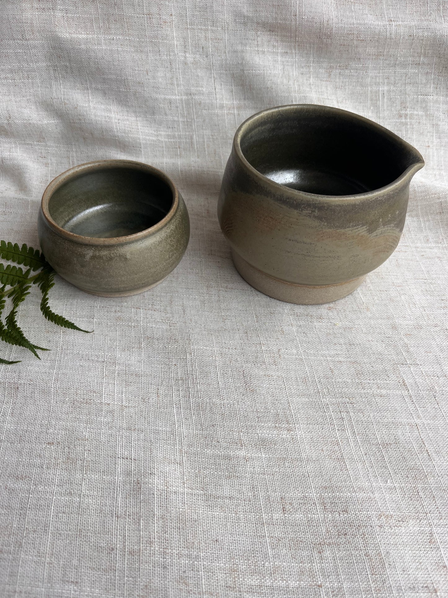 Forest Handmade Ceramic Matcha Tea Set