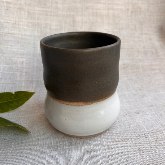 Forest Handmade Ceramic Ripple Cup