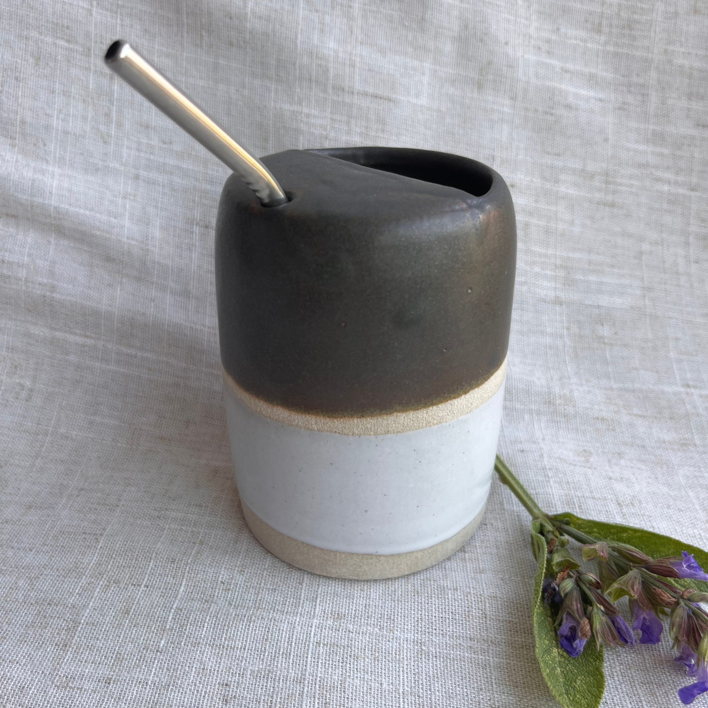 Forest Handmade Ceramic Travel Mug