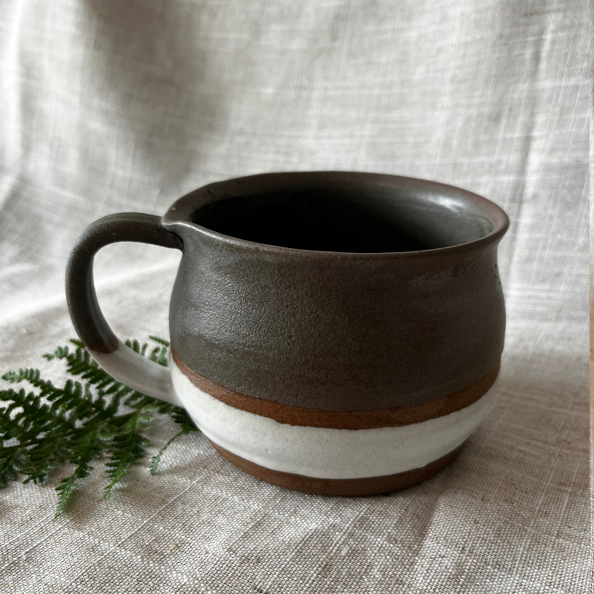 Ceramic Soup mug, fall soup mug, large ceramic coffee mug, UK Made