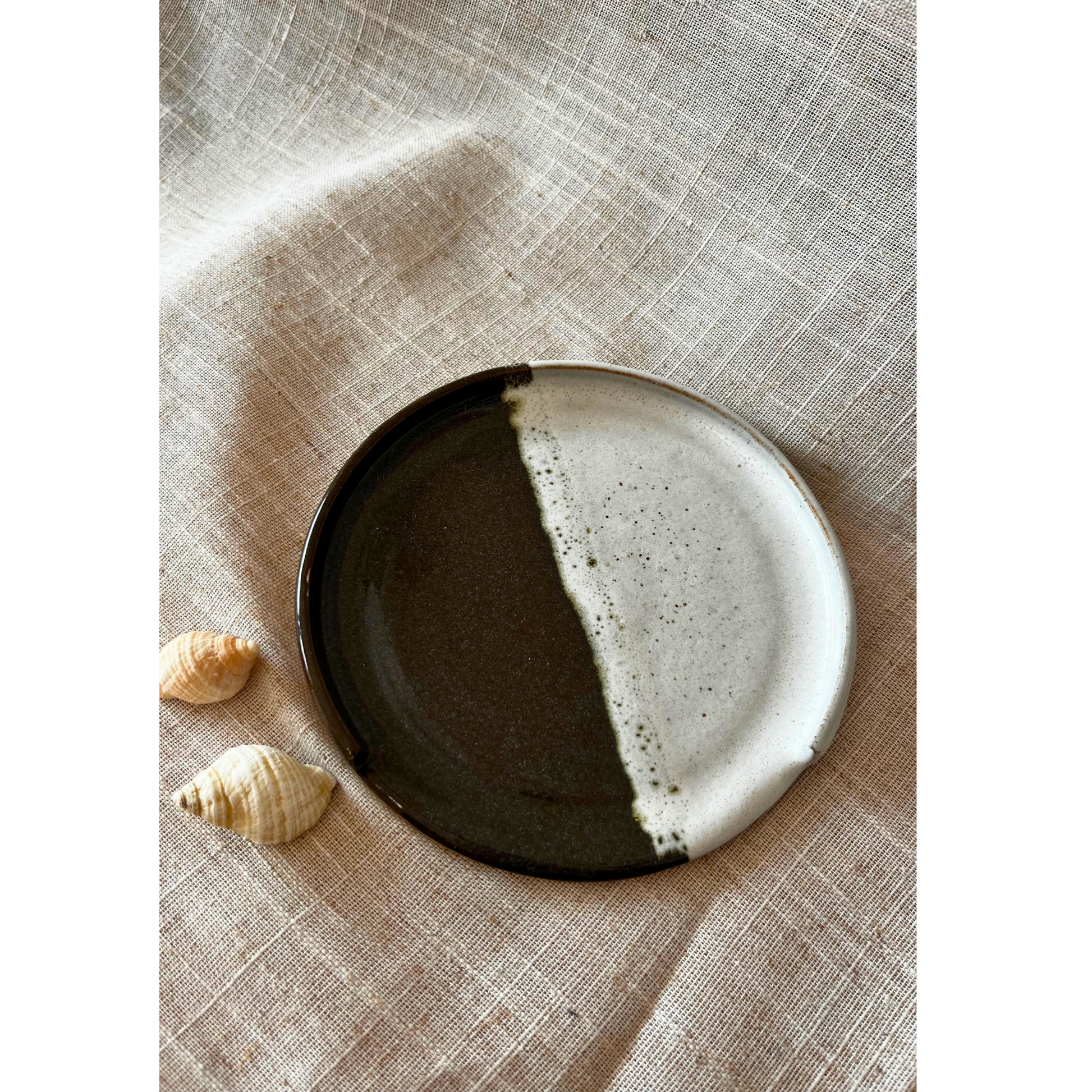 Handmade Ceramic Spoon Rest, Ceramic utensil rest, Coastal Kitchen Decor, UK Made