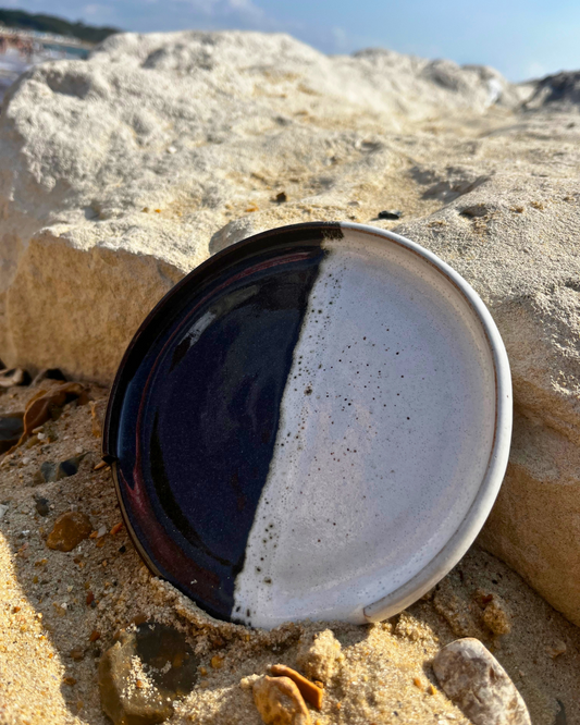 Handmade Coastal style Ceramic spoon rest