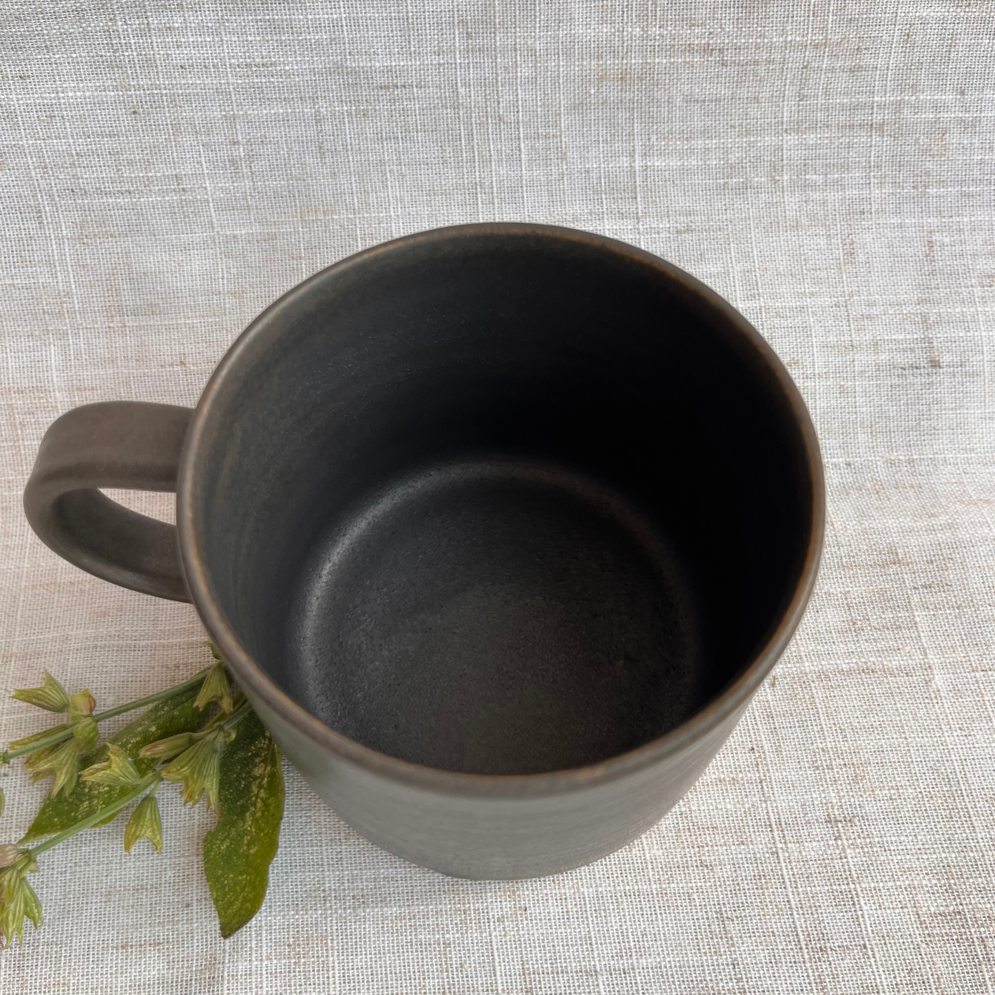 Forest Handmade Ceramic Mug Green