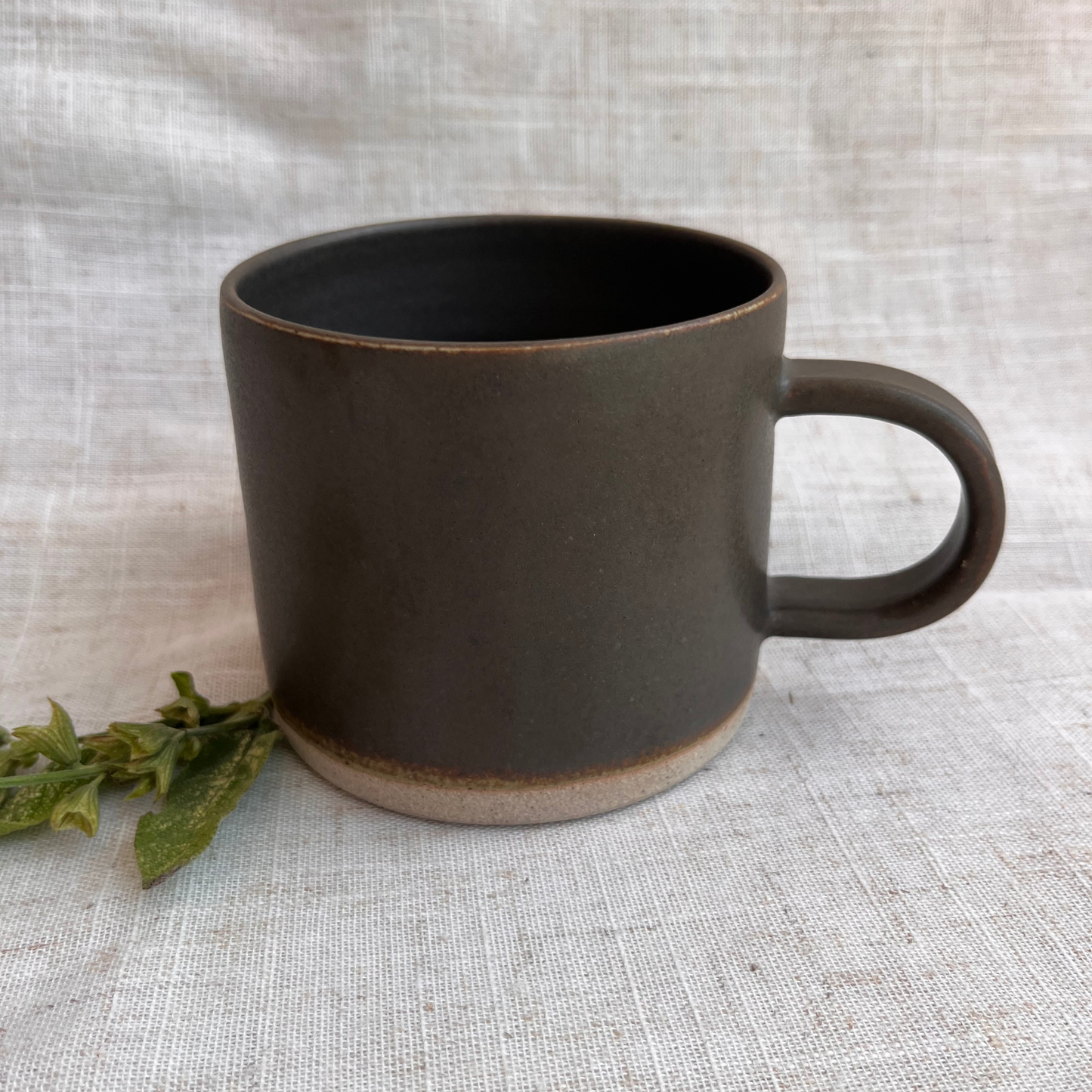 Forest Handmade Ceramic Mug Green