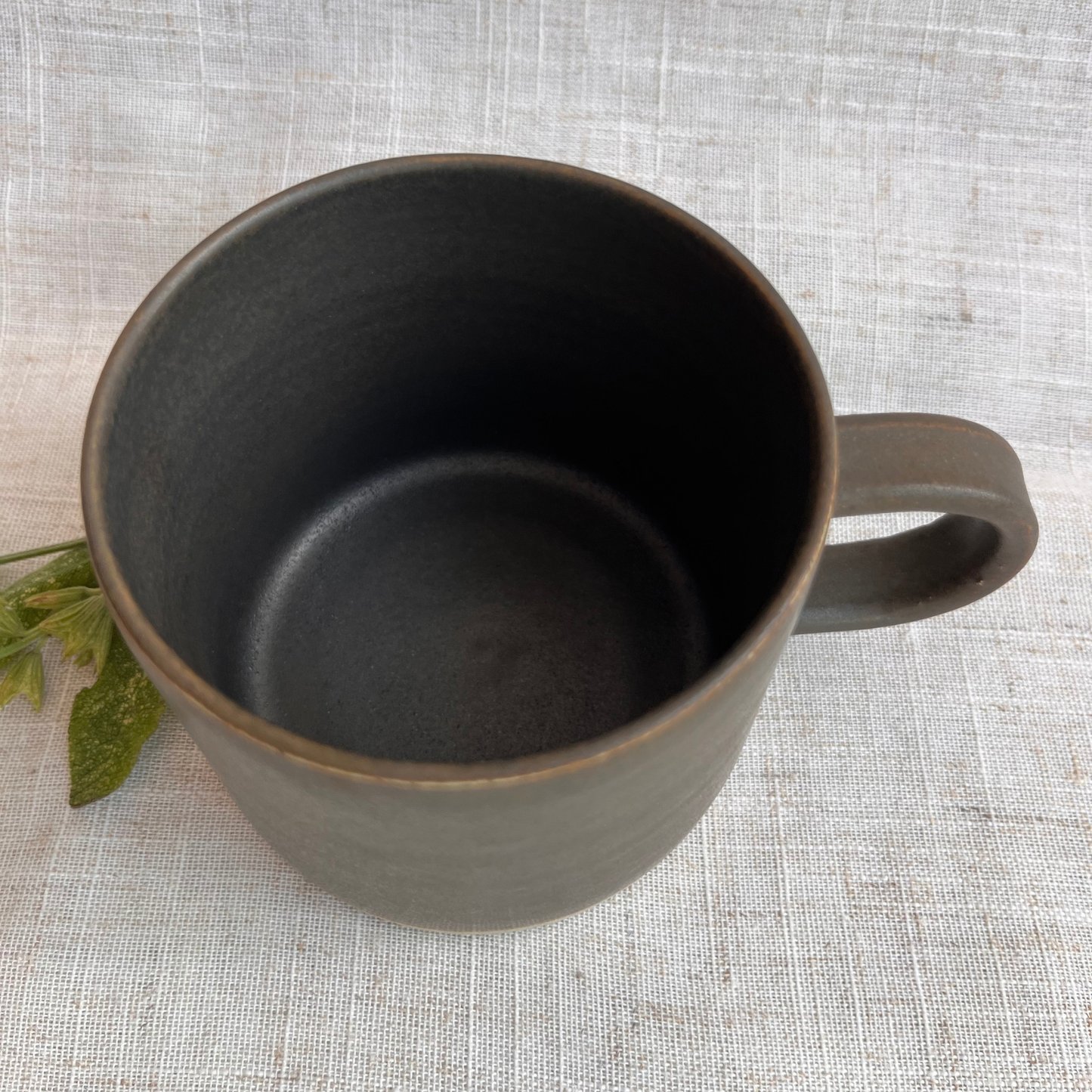 Forest Handmade Ceramic Mug Green