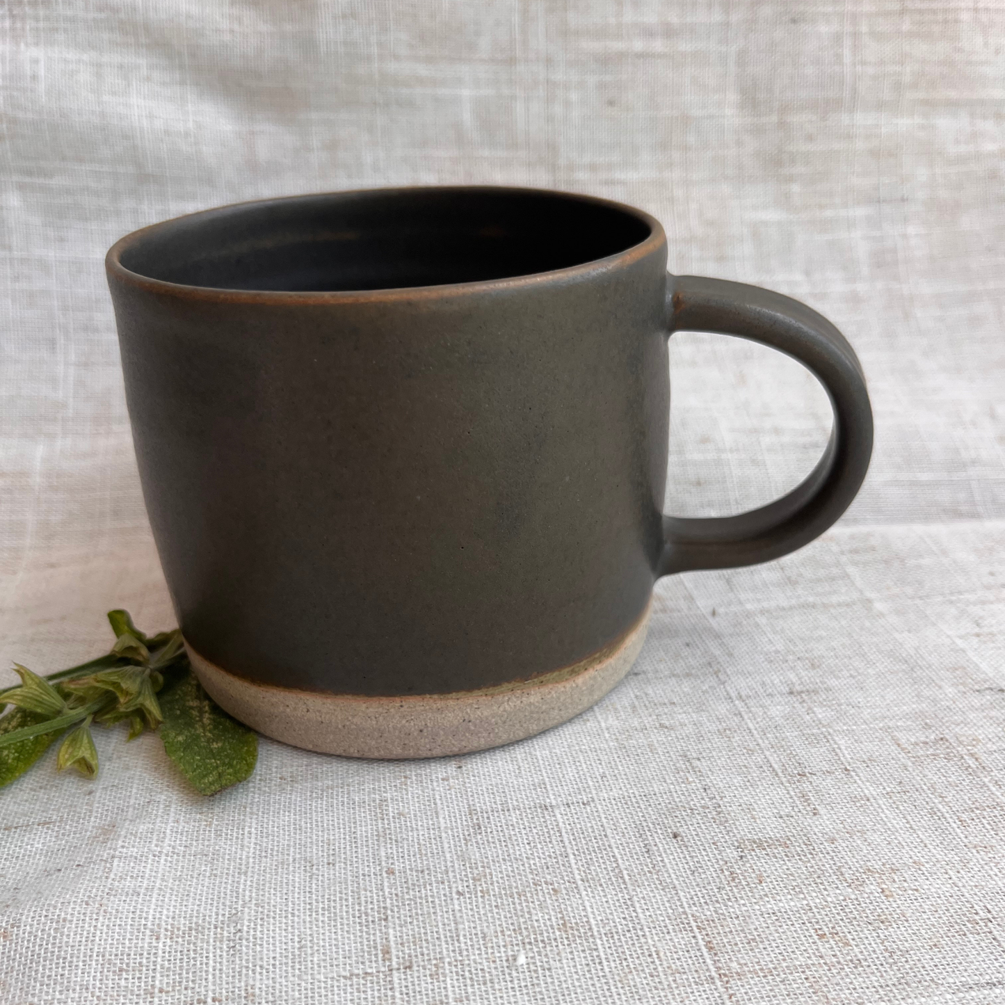 Forest Handmade Ceramic Mug Green