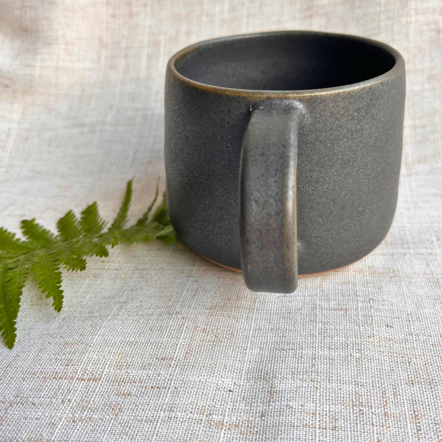Handmade Ceramic Mug, Forest Fern Range