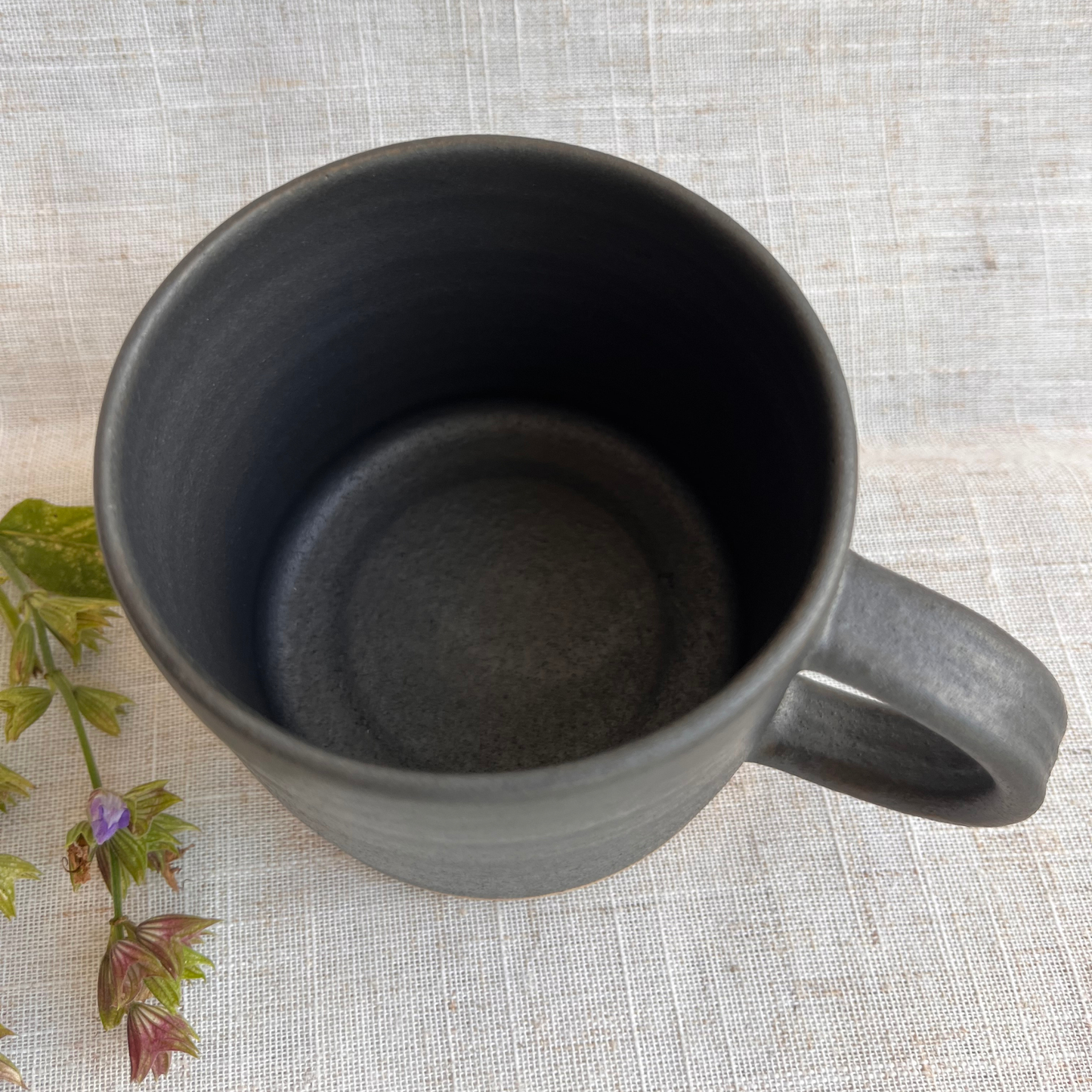 Forest Handmade Ceramic Mug Green