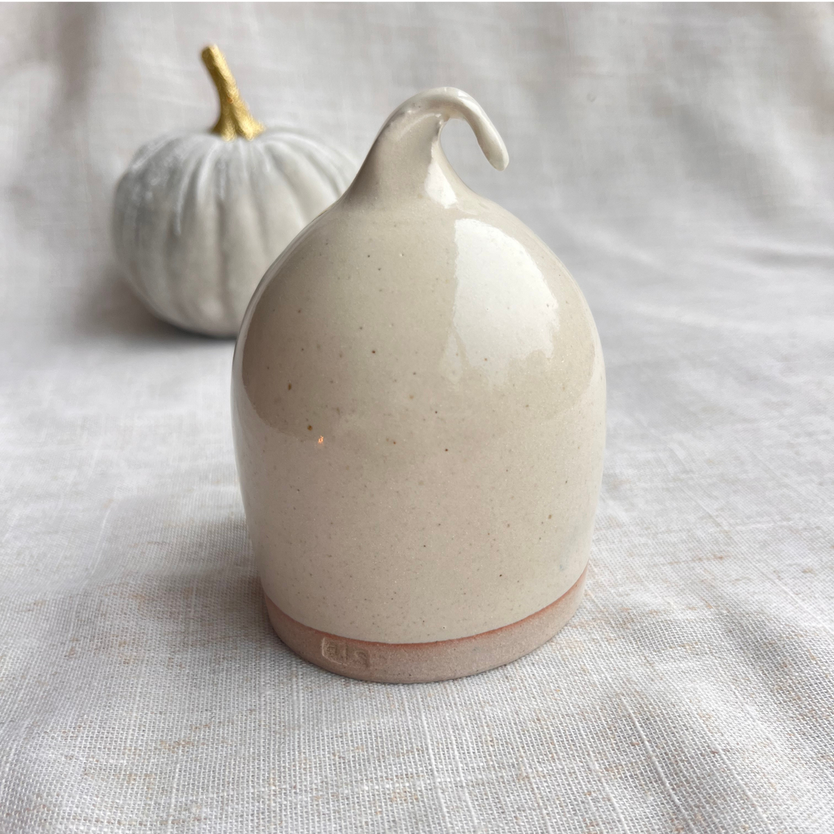 Handmade Ceramic Ghost Tea Light Holder