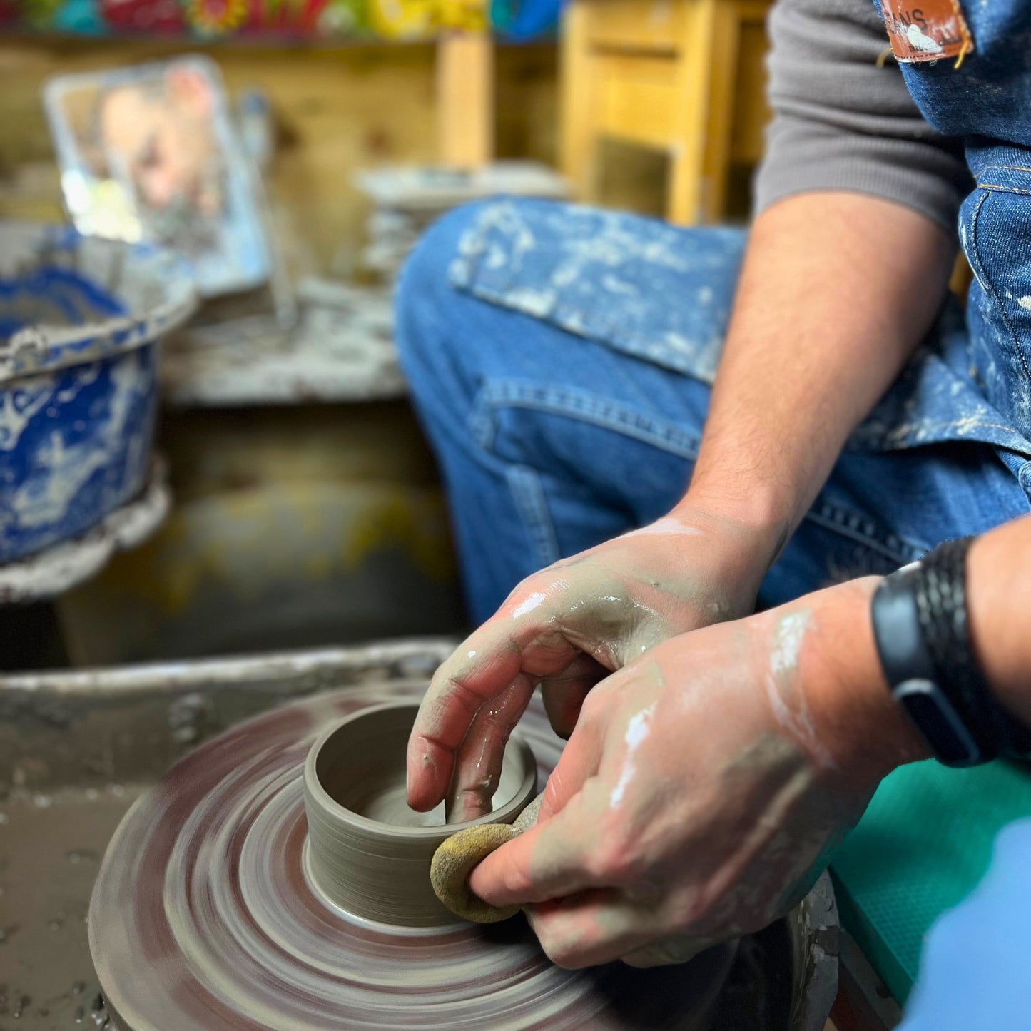 Handmade Ceramic Mug, Coastal Twilight Range