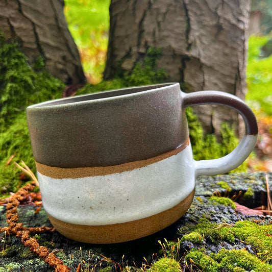 Handmade ceramic mug, ceramic mug rustic, ceramic mug fall, UK Made