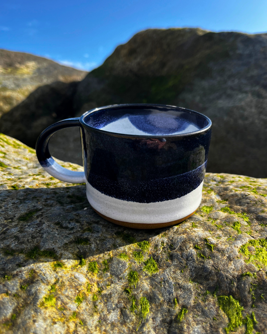 Handmade Coastal Harbour Ceramic Mug