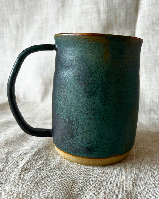 Handmade Forest Ceramic Tankard