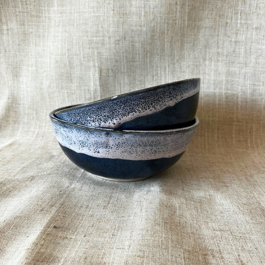 Handmade Ceramic Bowls, Coastal Kitchen, Made in the UK