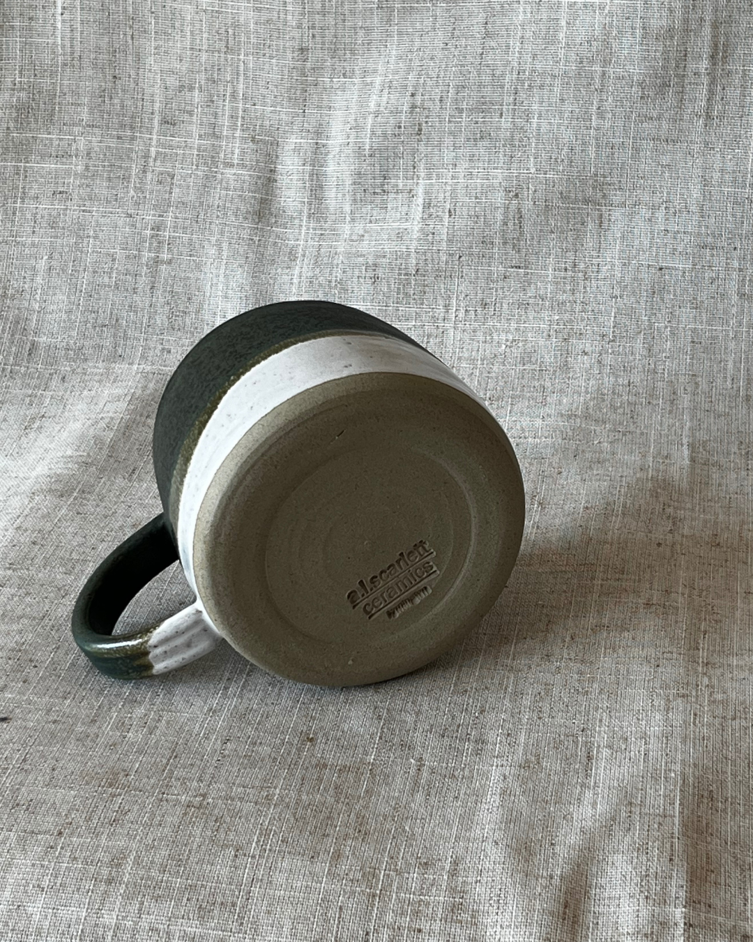 Handmade Forest Beech Ceramic Mug