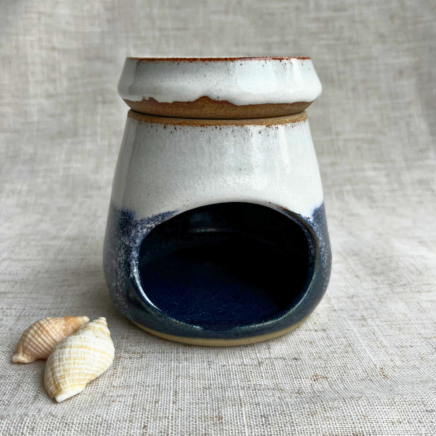 Handmade Coastal Ceramic Wax Melt Burner