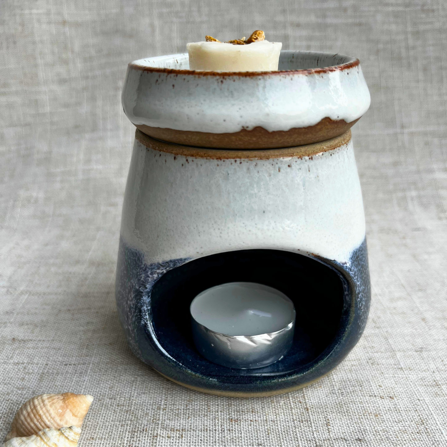 Handmade Coastal Ceramic Wax Melt Burner