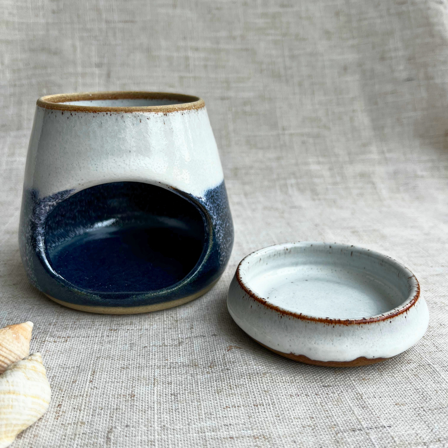 Handmade Coastal Ceramic Wax Melt Burner