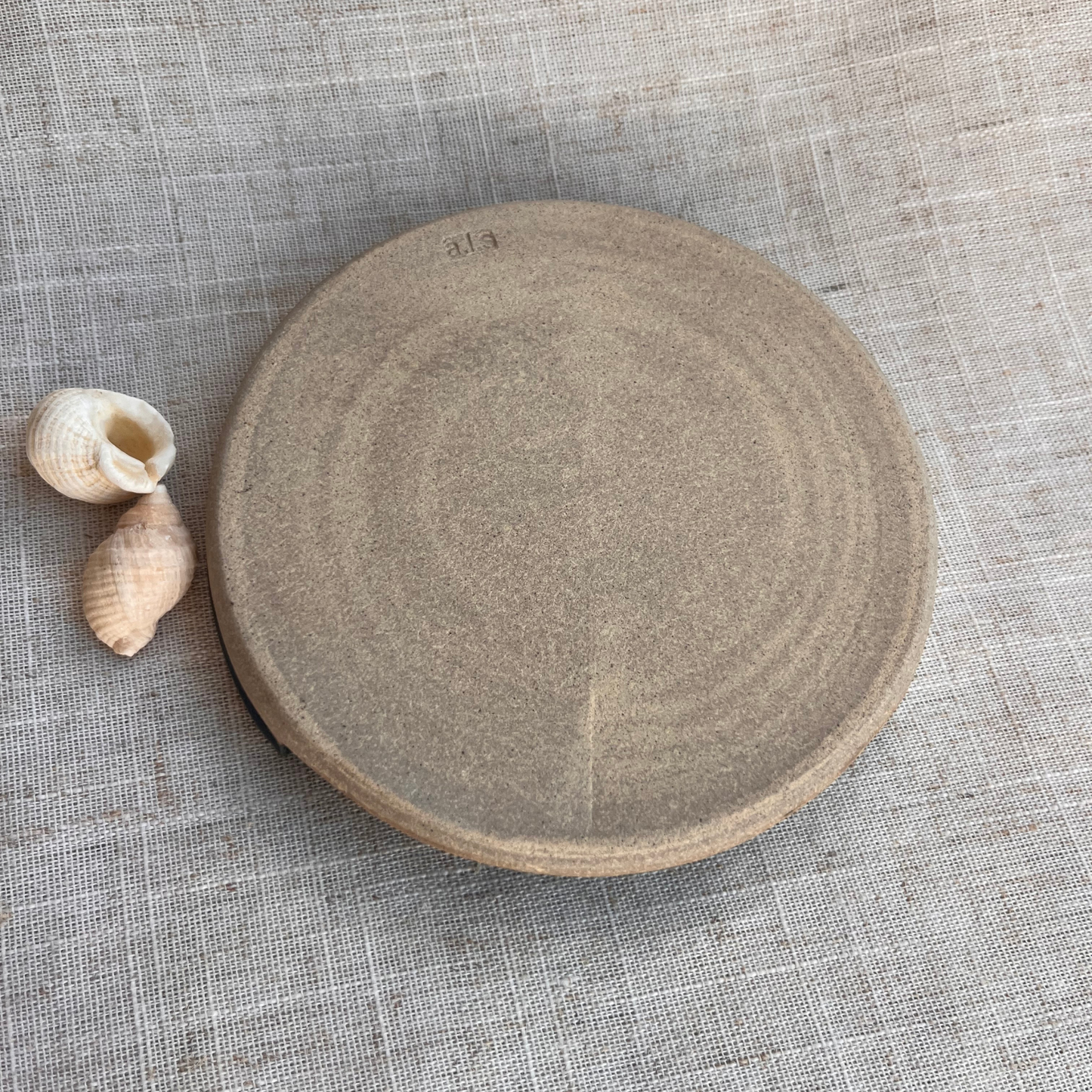 Coastal Handmade Ceramic Spoon Rest Blue & White