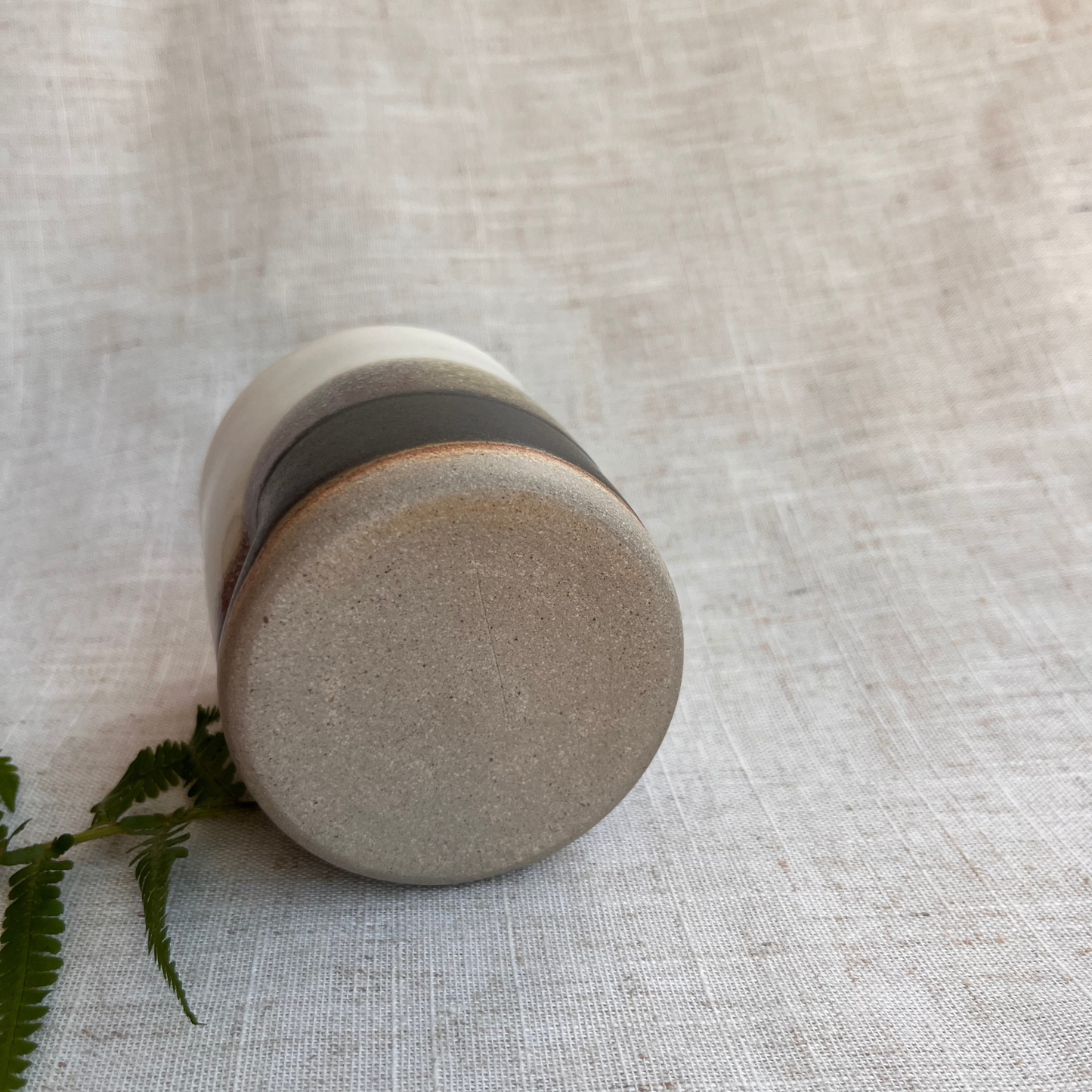 Forest Handmade Ceramic Thumb Cup
