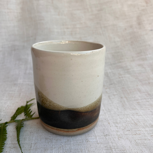 Forest Handmade Ceramic Thumb Cup