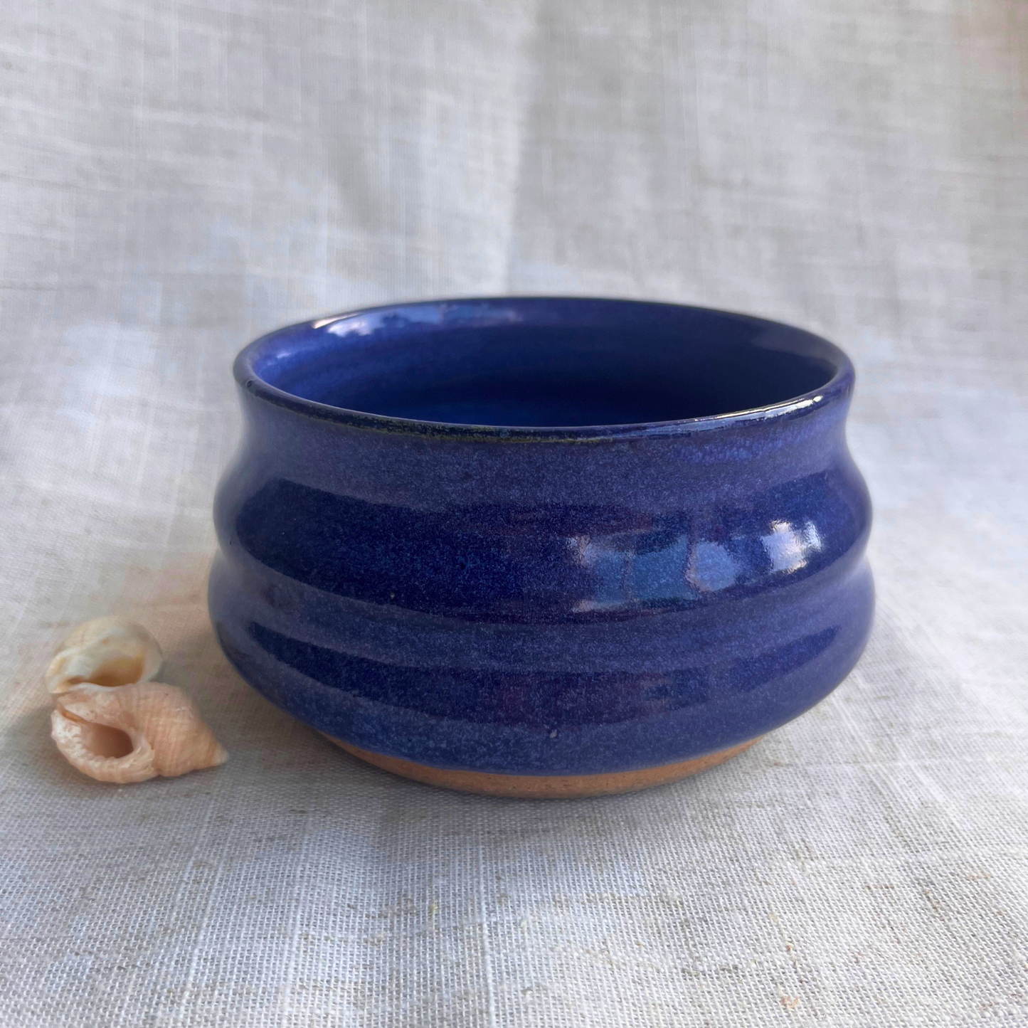 Coastal Handmade Ceramic Bowl Blue
