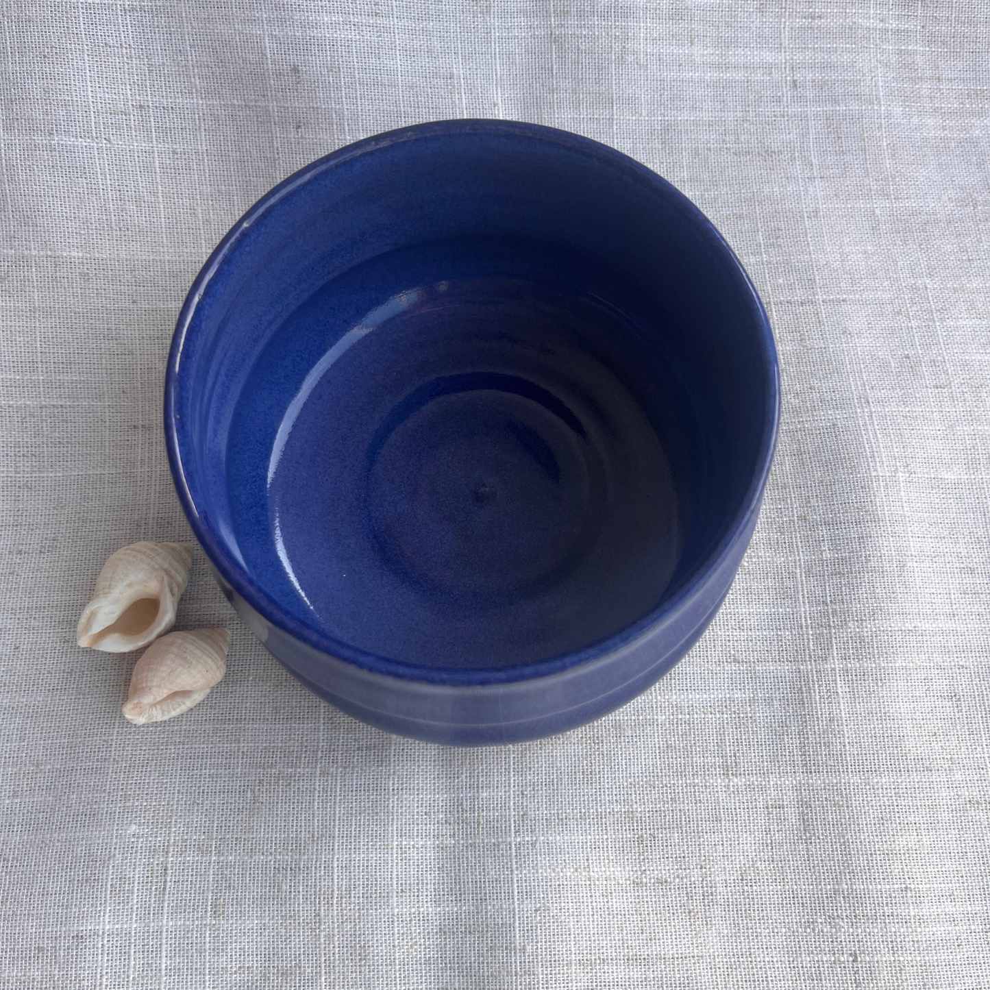 Coastal Handmade Ceramic Bowl Blue