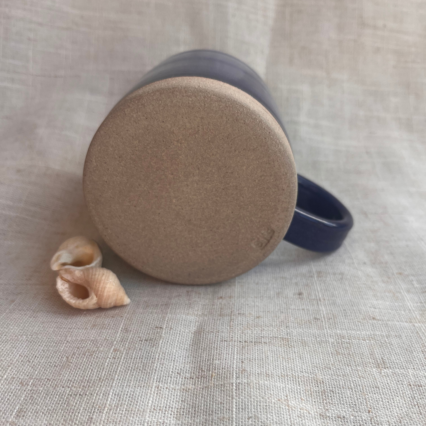 Coastal Handmade Ceramic Mug Blue