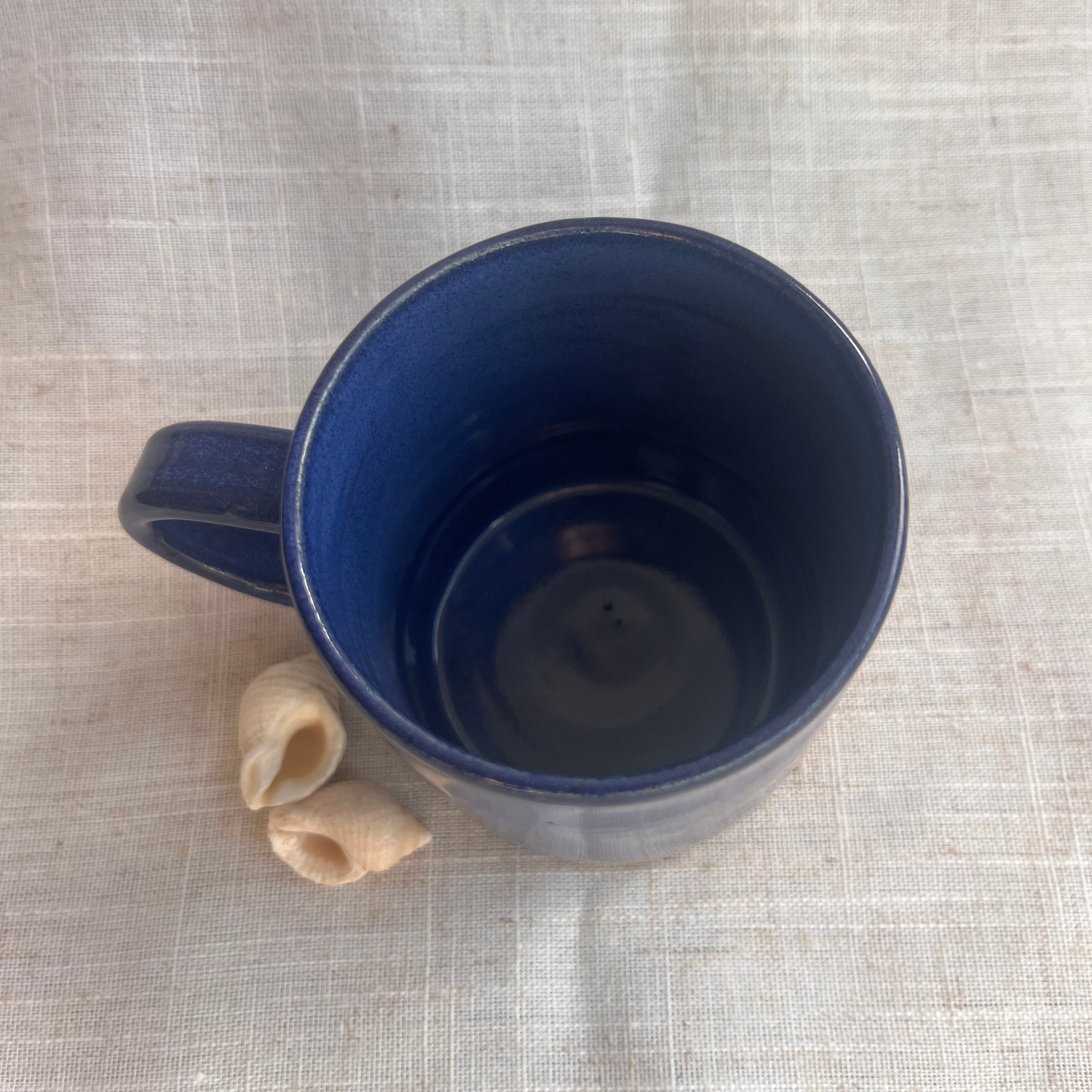 Coastal Handmade Ceramic Mug Blue