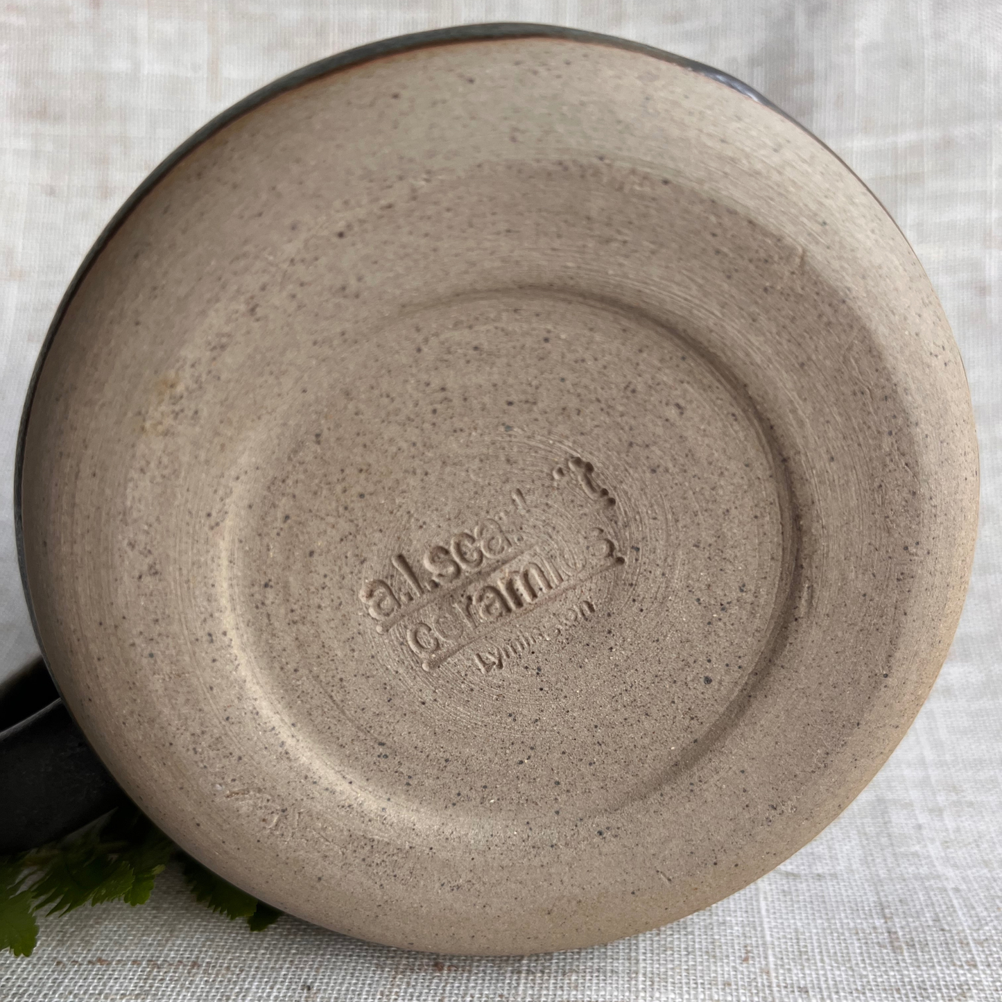 Handmade Ceramic Mug, Forest Fern Range