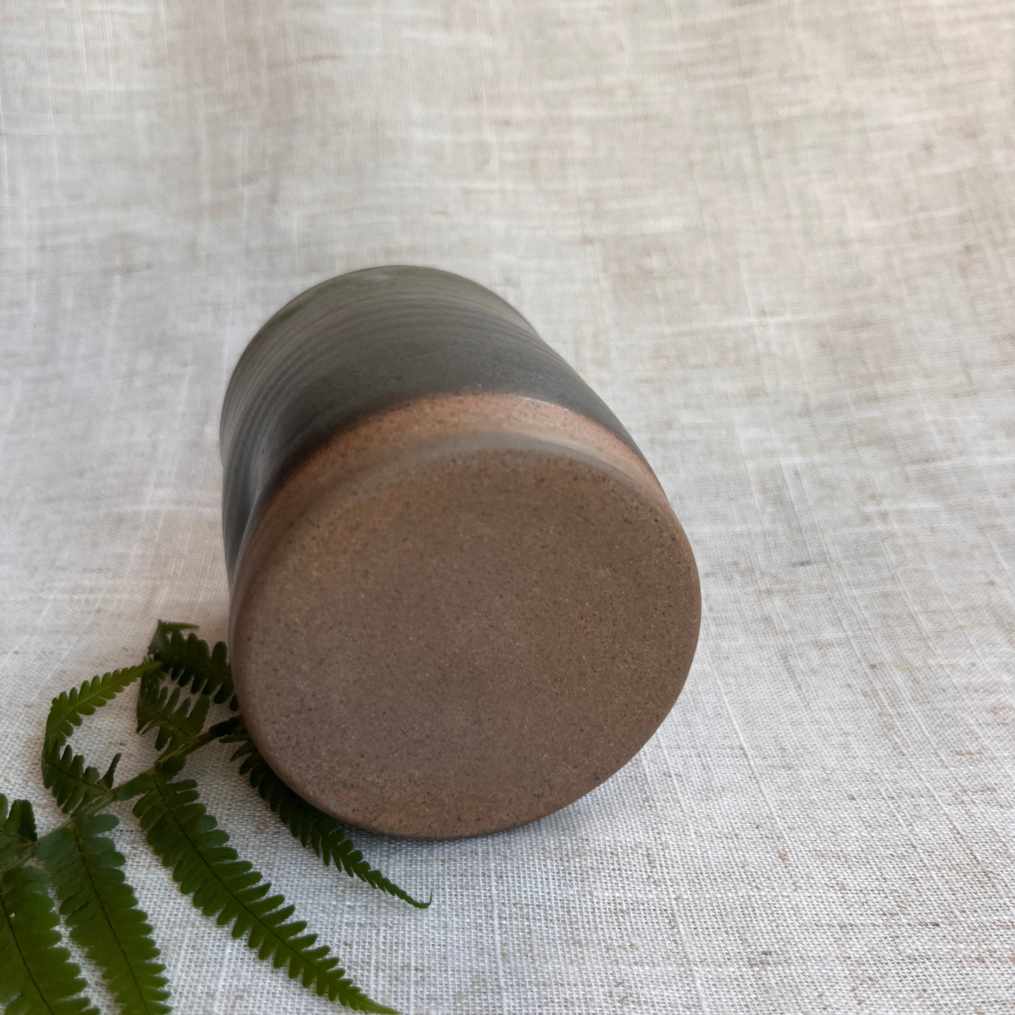 Forest Handmade Ceramic Thumb Cup