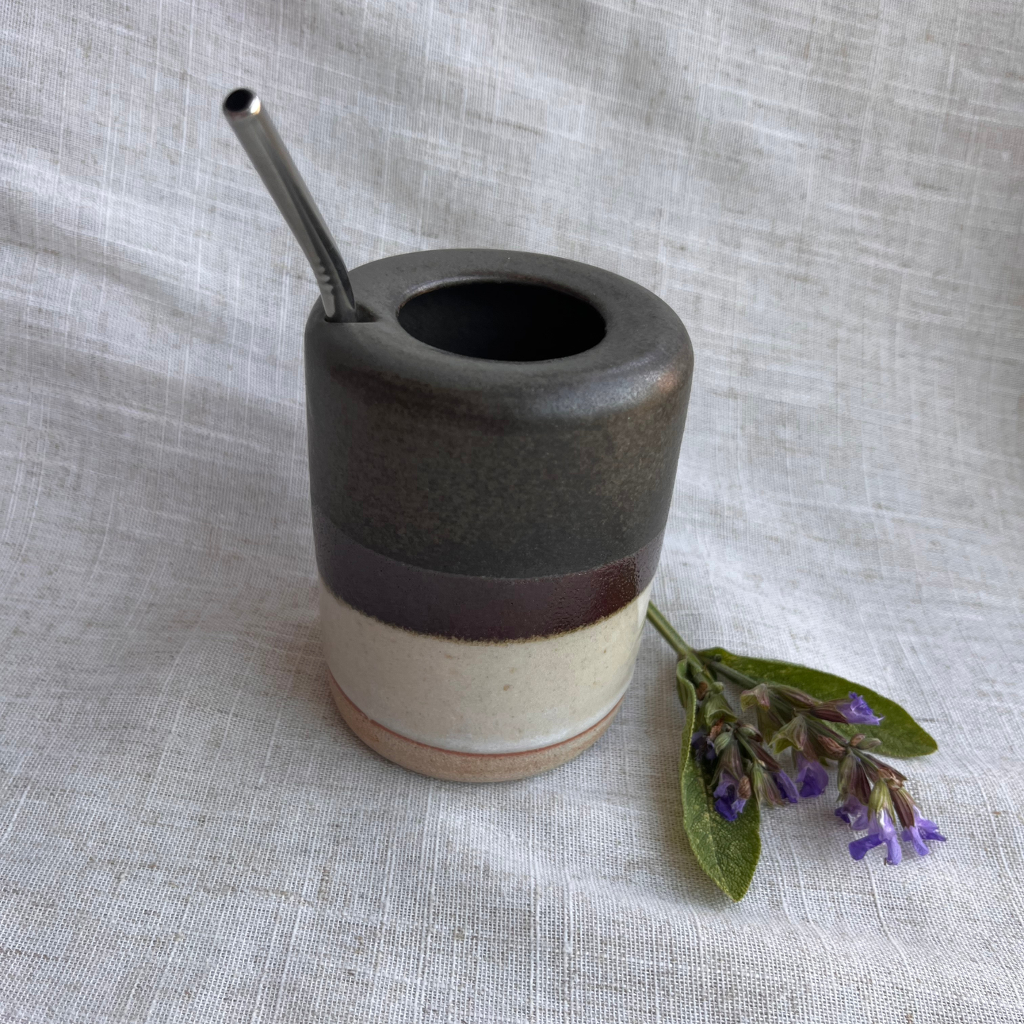 Forest Handmade Ceramic Travel Mug
