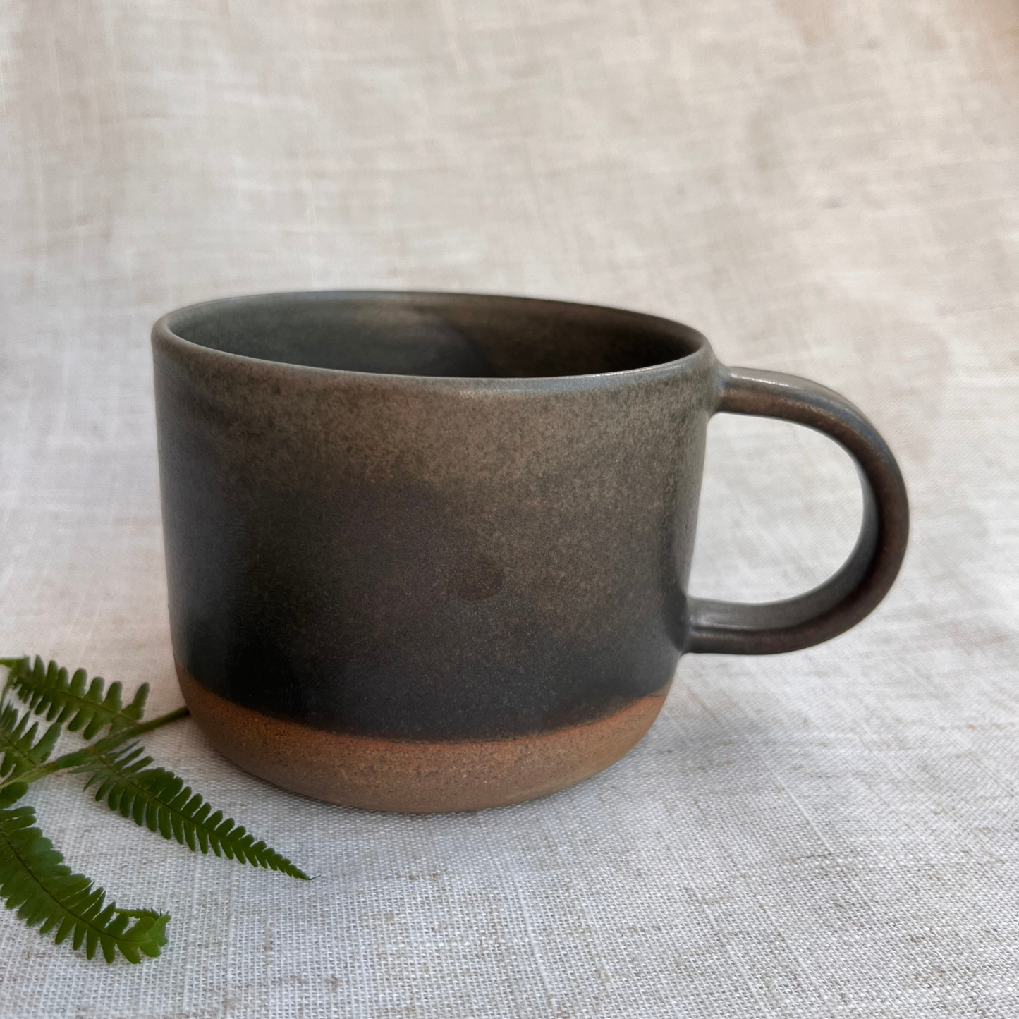 Forest Handmade Ceramic Mug Green