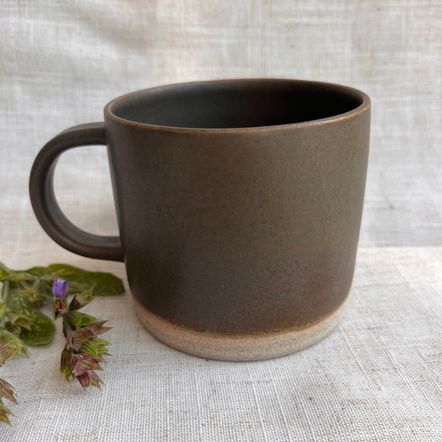 Forest Handmade Ceramic Mug Green