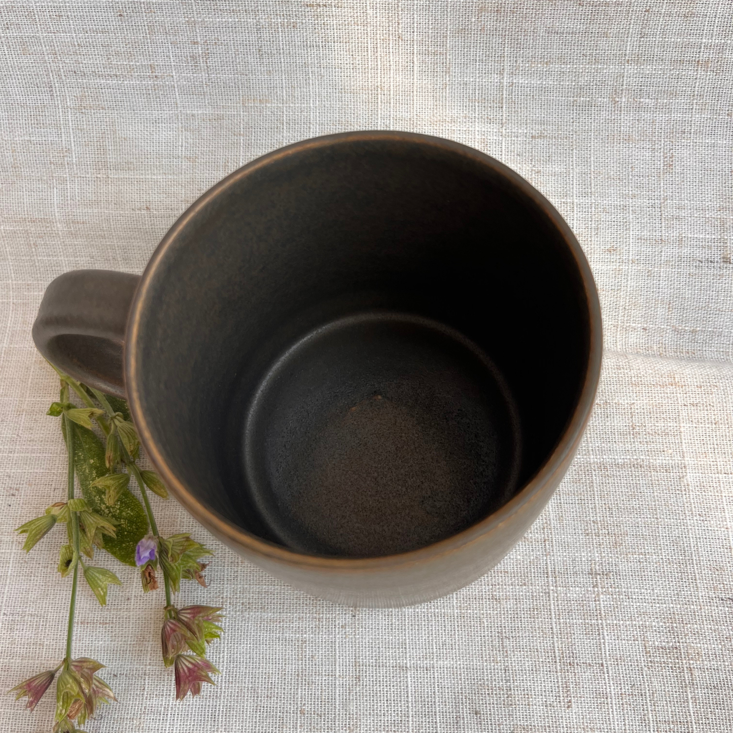 Forest Handmade Ceramic Mug Green