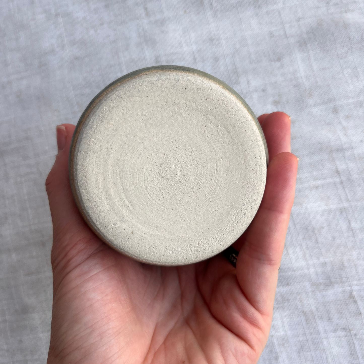 Forest Handmade Ceramic Ripple Cup