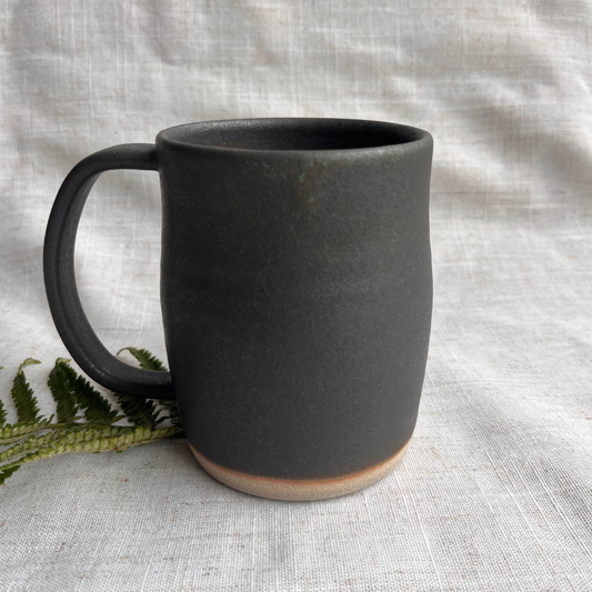 Forest Handmade Ceramic Tankard Green