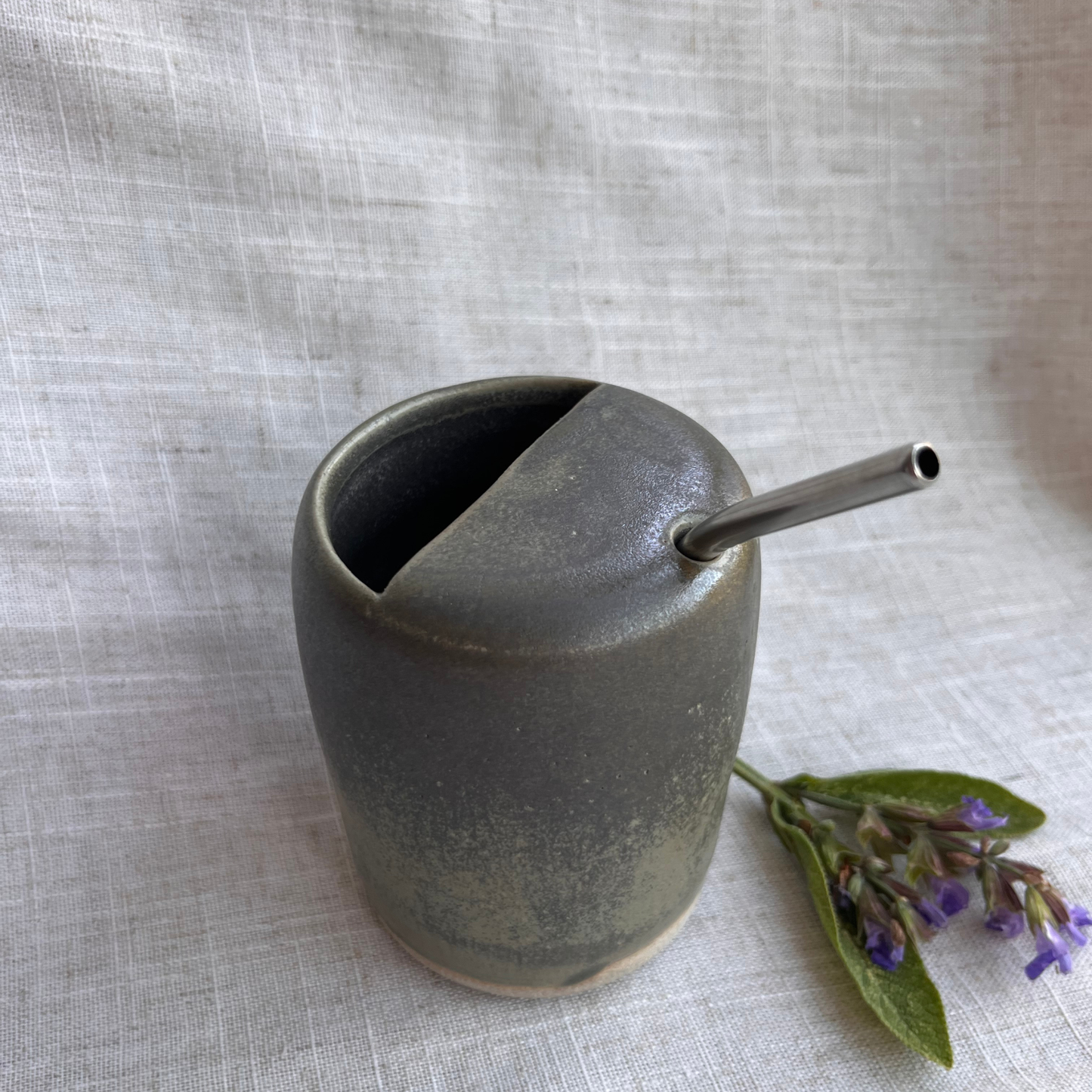 Forest Handmade Ceramic Travel Mug