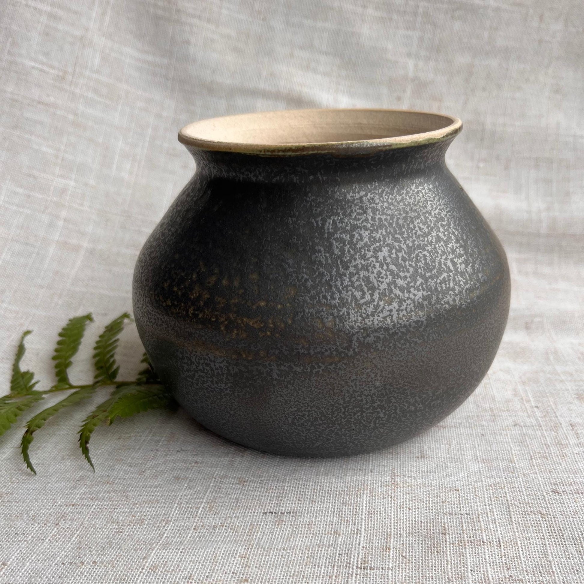 Handmade Ceramic Vase | Green Decorative Bud Vase | Tablescape | Minimalist | Center piece vase | Earthy Home Accent | Unique British Gift
