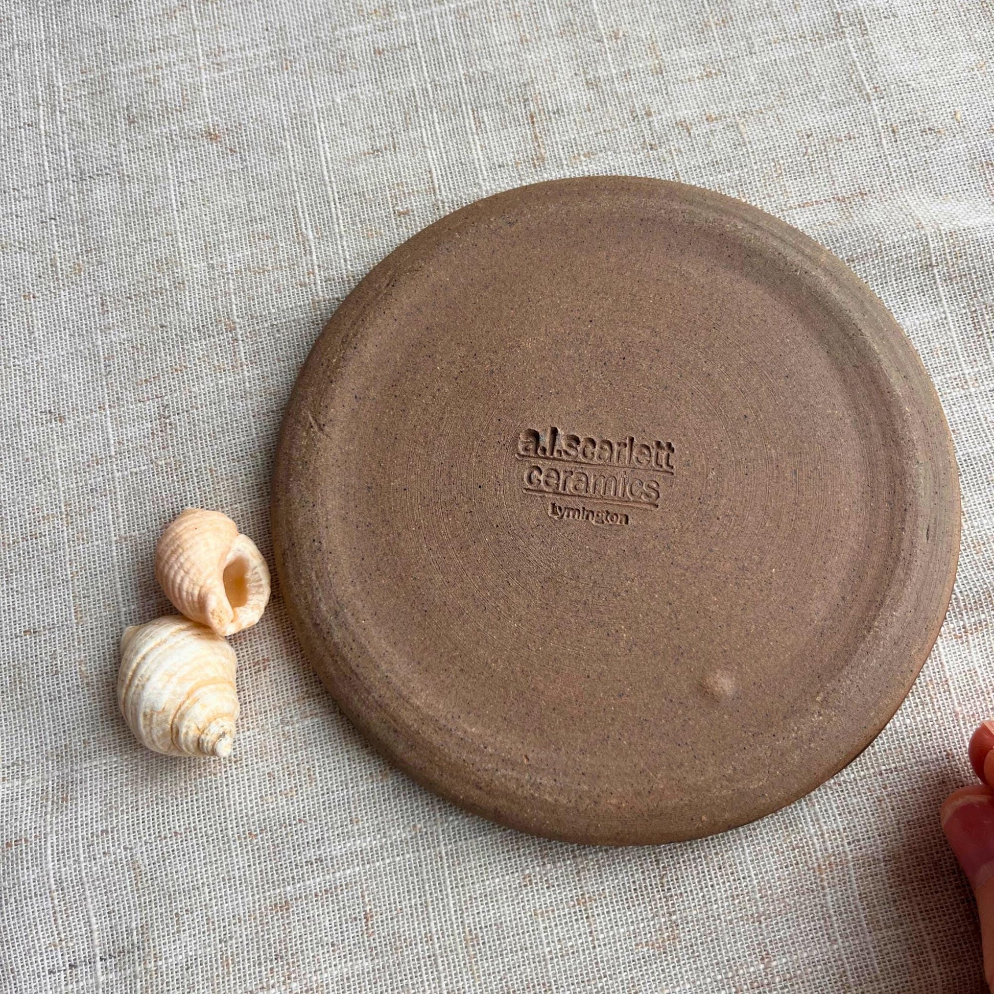Handmade Ceramic Spoon Rest | Clay Utensil Plate | Blue Kitchen Decor | Useful Kitchen Gift | Wheel-Thrown Pottery Spoon Dish