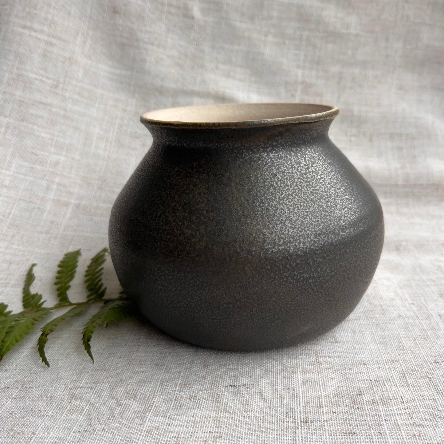Handmade Ceramic Vase | Green Decorative Bud Vase | Tablescape | Minimalist | Center piece vase | Earthy Home Accent | Unique British Gift