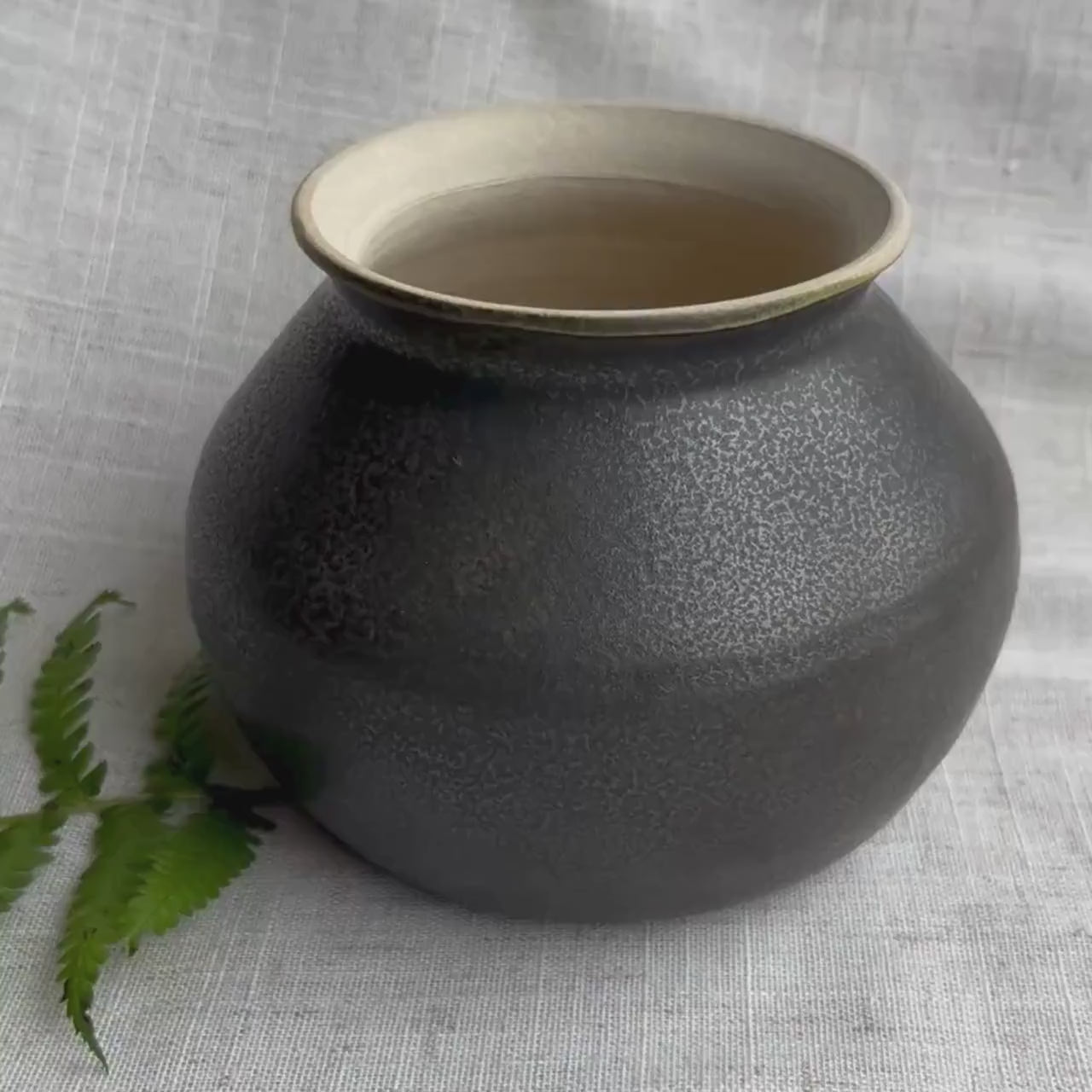 Handmade Ceramic Vase | Green Decorative Bud Vase | Tablescape | Minimalist | Center piece vase | Earthy Home Accent | Unique British Gift